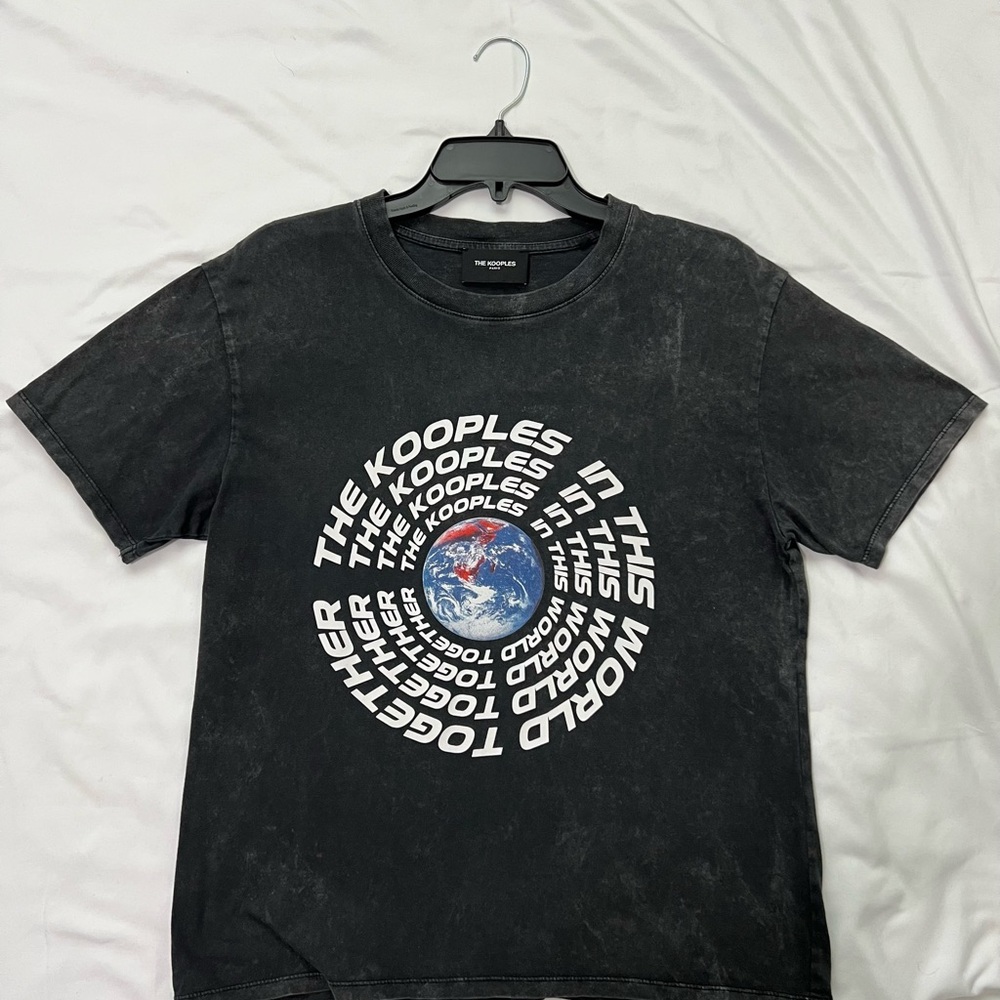 The Kooples Black Graphic T-Shirt